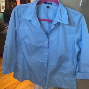 GAP Sky Blue Stretch Shirt